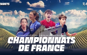 Championnats de France Cadettes 2024