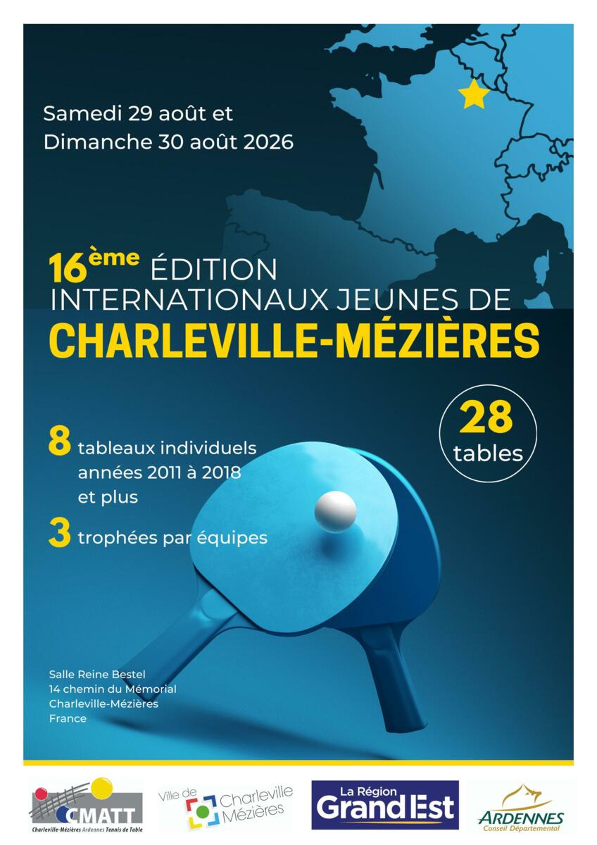 Internationaux Jeunes de Charleville-Mézières 2026