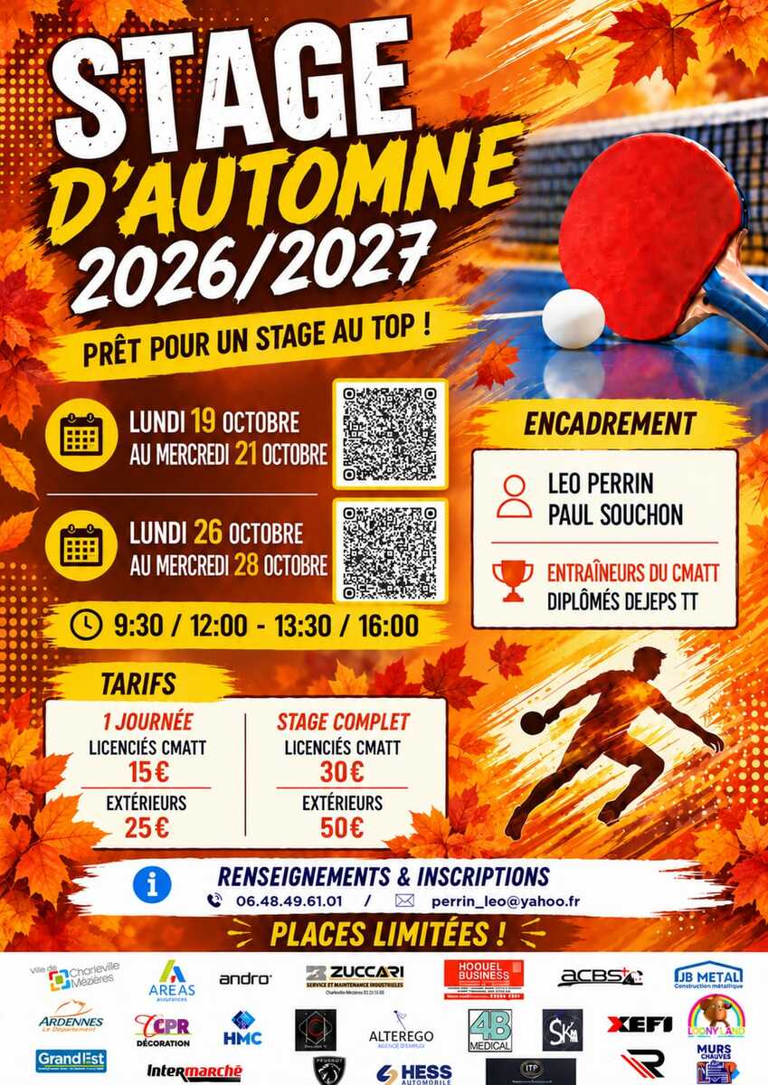 Stage Toussaint n°1