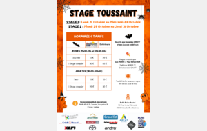 Stage Toussaint