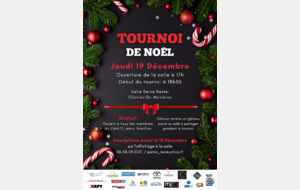 Tournoi de Noël du CMATT