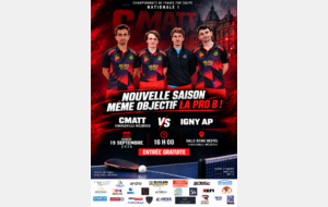 Nationale 1 | CMATT vs Igny AP